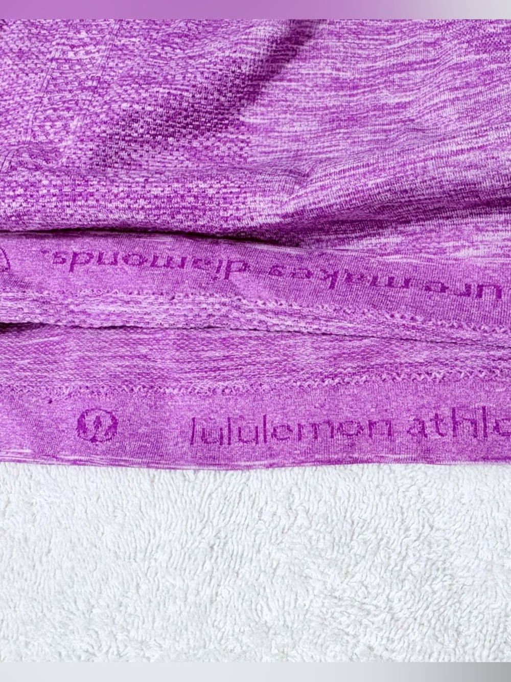 lululemon athletica Lavender Heather Swifty Tech Shirt Size 8 Women - Picture 7 of 12